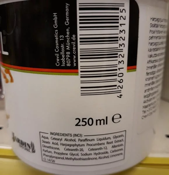 Body cream