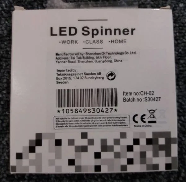 Fidget spinner