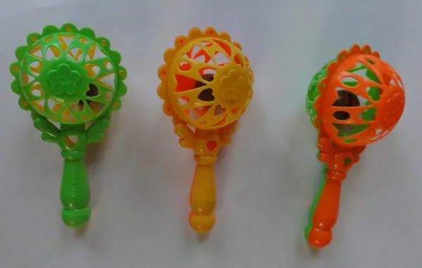Plastic rattle