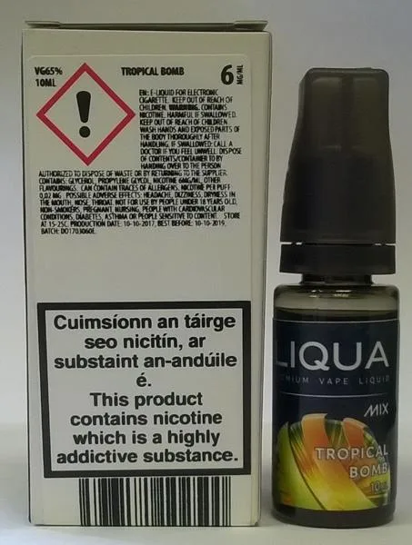 Liquid for e-cigarettes