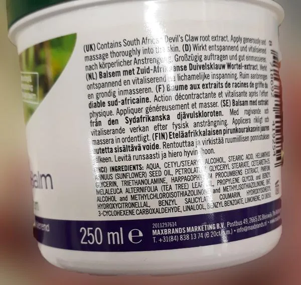 Body cream