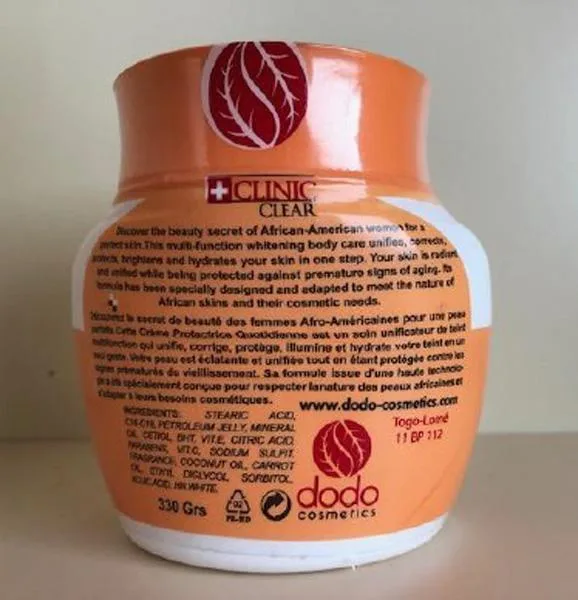 Skin lightening cream