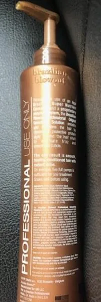 Hair straightening product