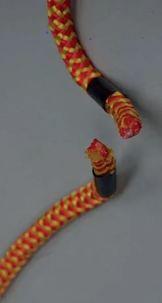 Throw bag rescue line