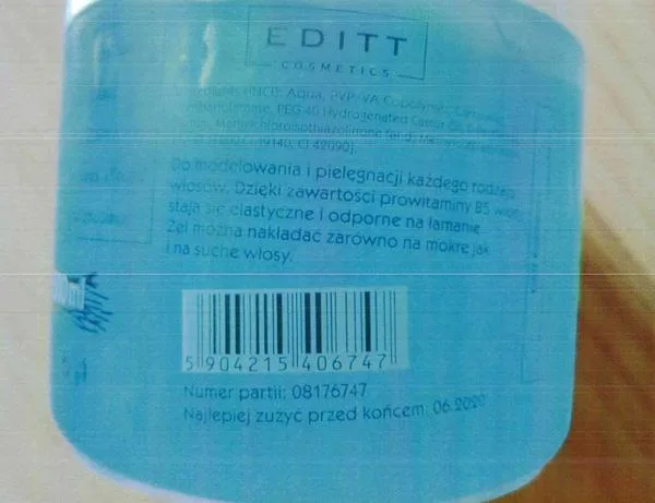 Hair gel