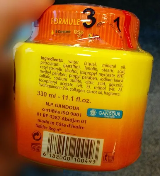 Skin lightening product