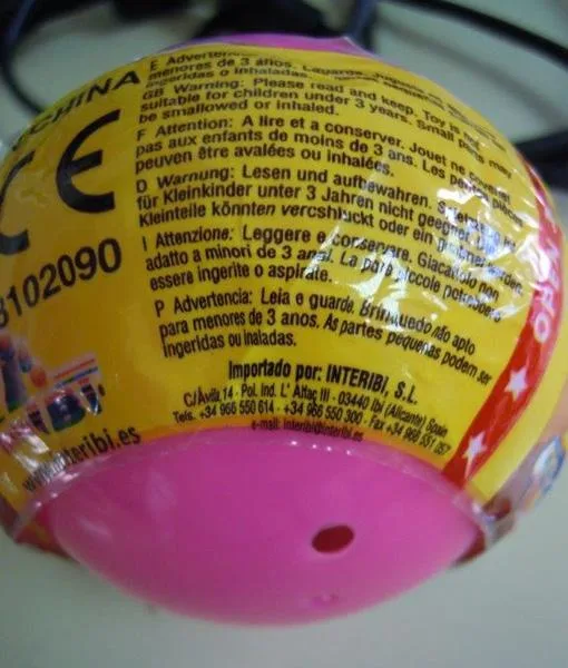 Squeezable ball