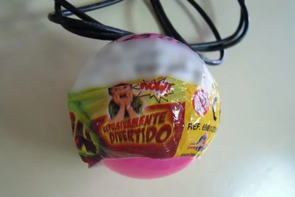 Squeezable ball