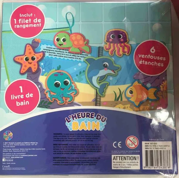 Bath toy set