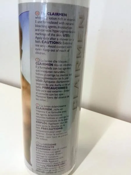 Skin lightening product