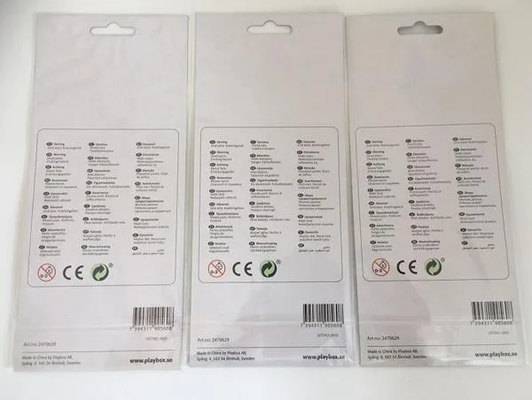 Toy stickers