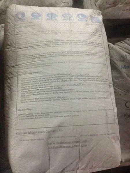 Bag of cement