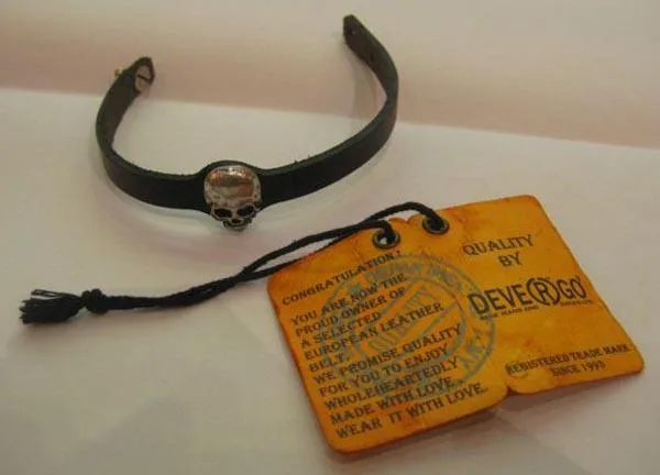 Leather bracelet