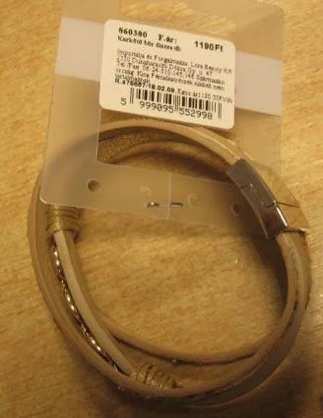 Leather bracelet