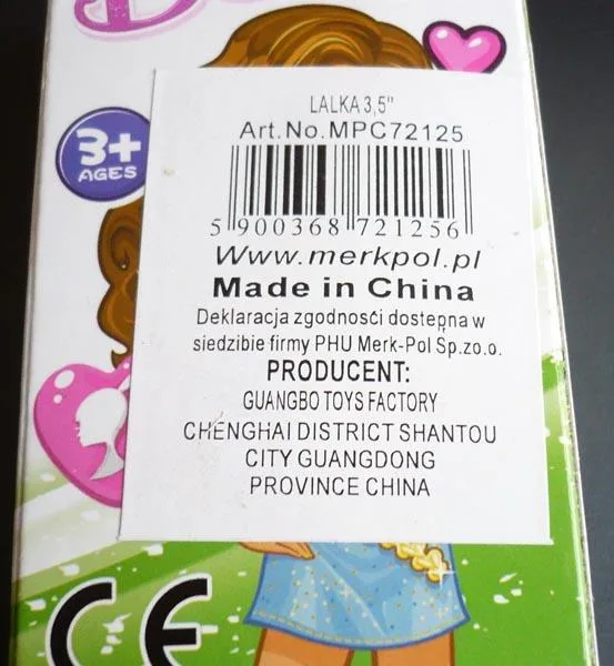 Plastic doll