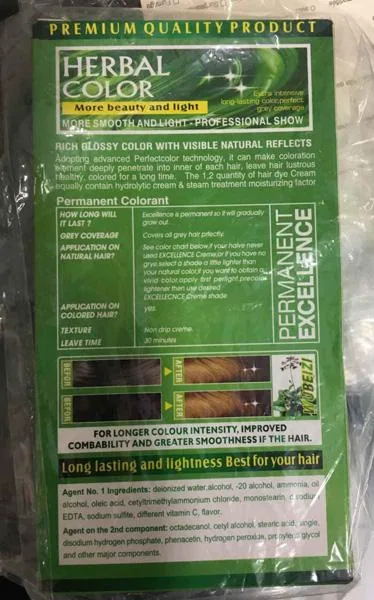 Hair dye kit