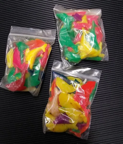 Expanding toys
