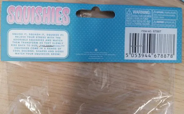 Squeezable toy