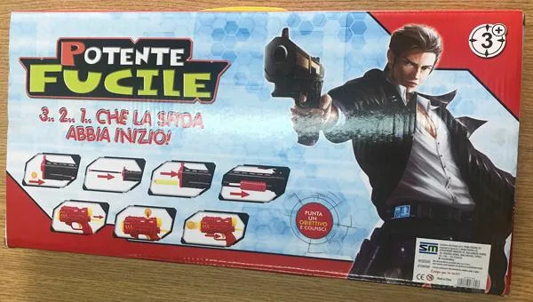 Toy shooting set