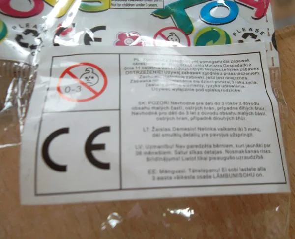 Plastic rattle
