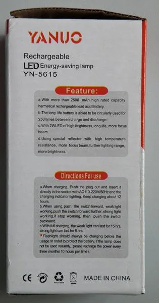 Portable LED lamp/torch
