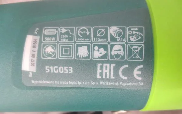 Angle grinder