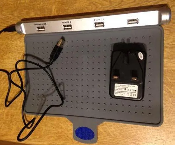 USB charging mat