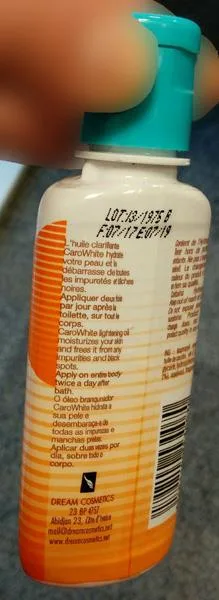 Skin lightening product