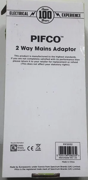 Travel plug adaptor