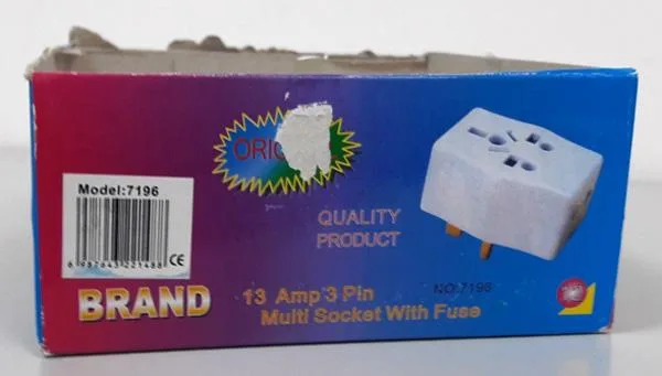 Travel plug adaptor