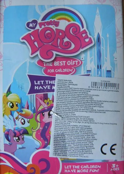 Plastic pony