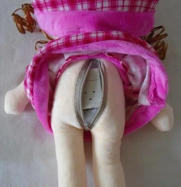 Soft textile doll