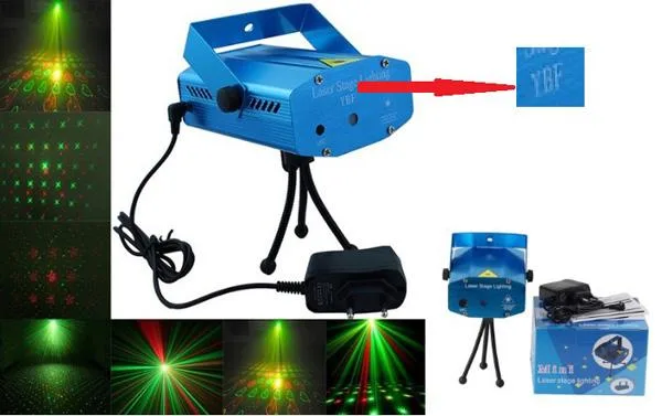 Laser light projector