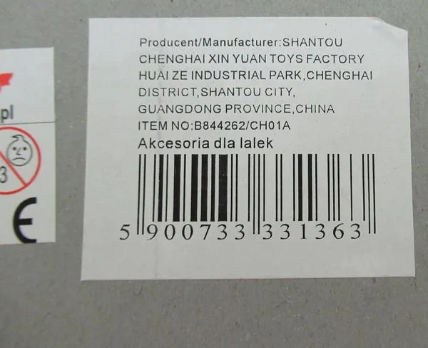 Set of footware for plastic doll