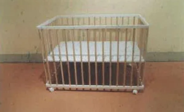 Wooden playpen