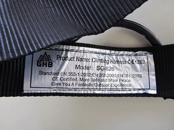 Climbing harness