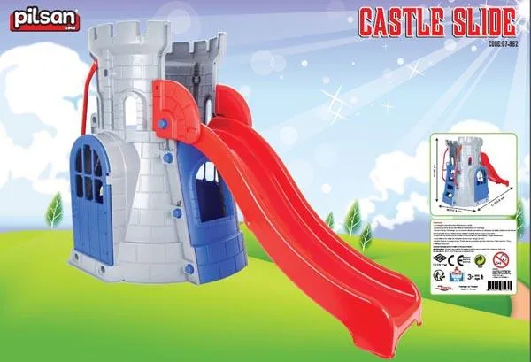 Outdoor toy – castle with slide