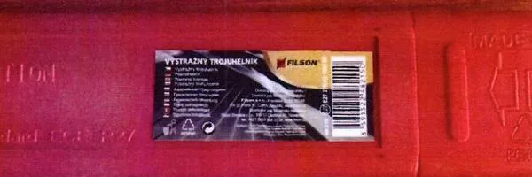 Warning triangle