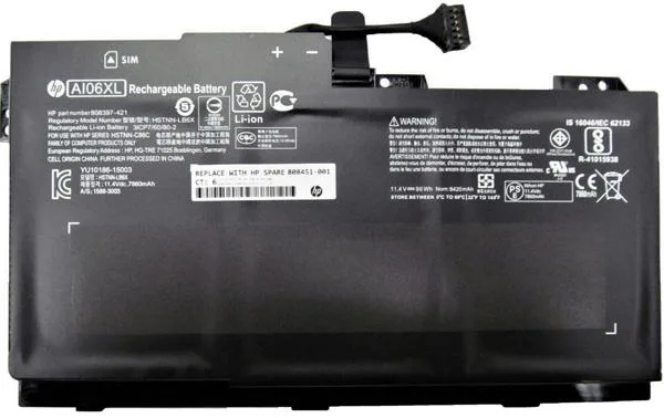 Battery pack for notebooks