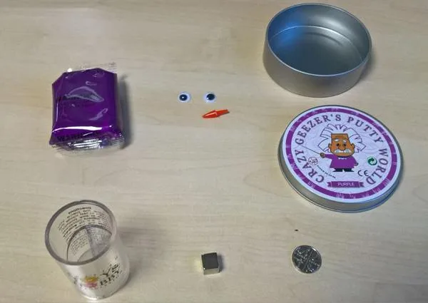 Magnetic putty