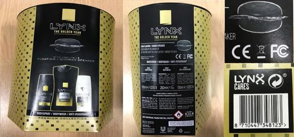 Shower speaker with USB charger
