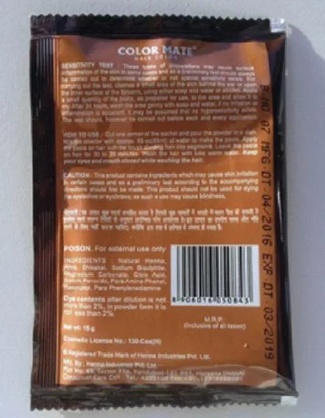 Hair dye
