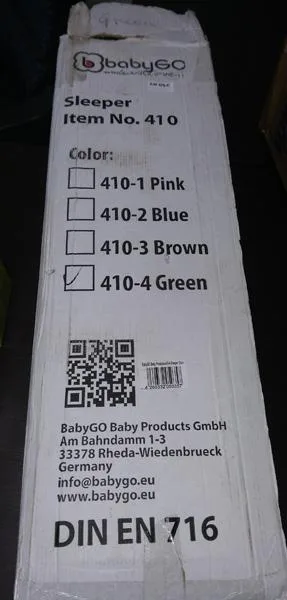 Travel cot