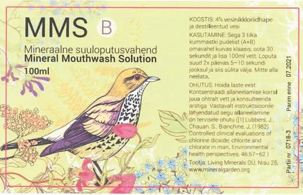 Mineral Mouthwash Solution