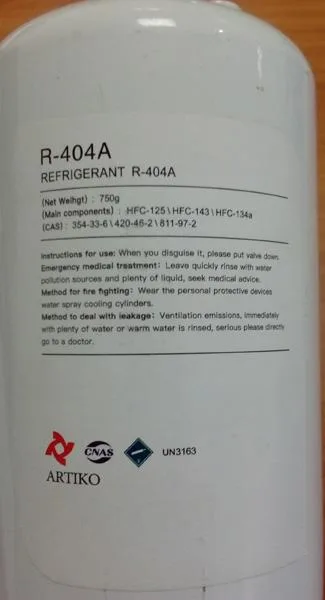 Non-refillable refrigerant cylinder