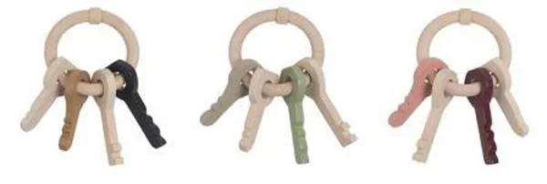 Wooden rattle toy