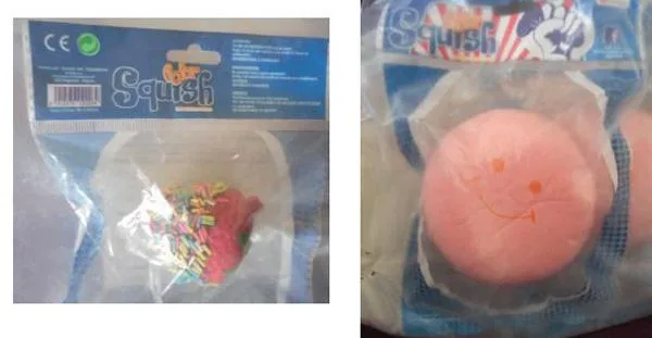 Squeezable toy