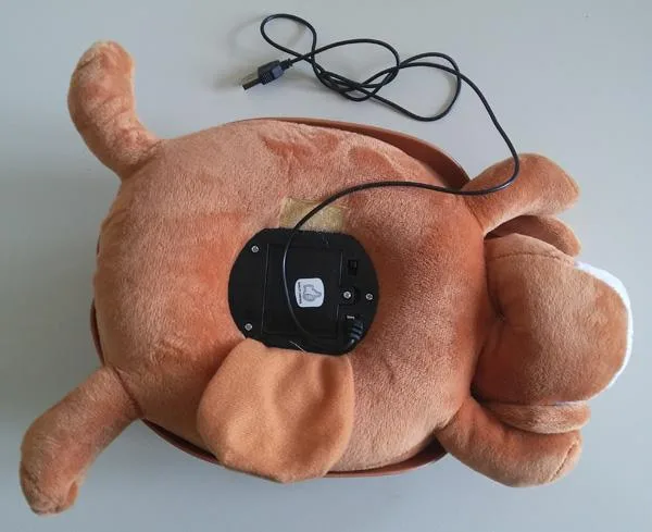 Electric toy dog