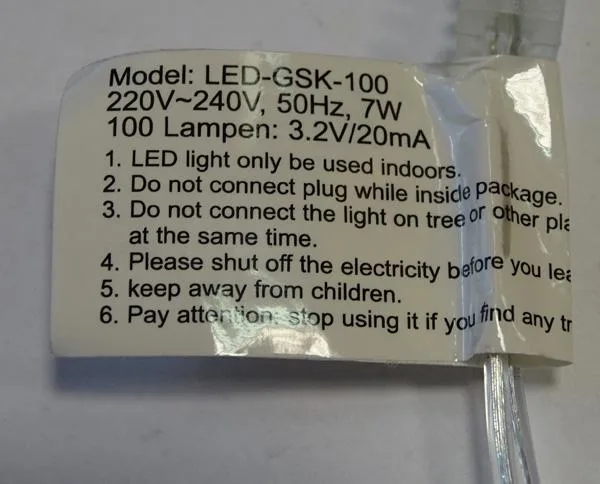 Lighting chain