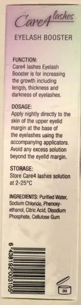 Eyelash growth serum